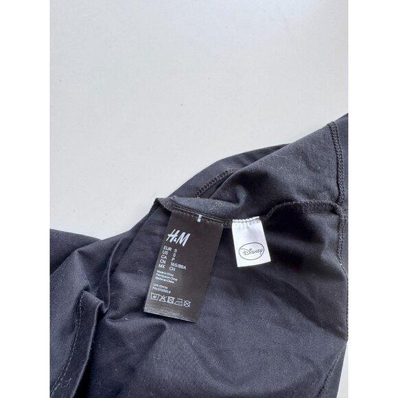 H&M x MOSCHINO x Disney Black Cotton Donald & Daisy Duck T-Shirt, Size S - Picture 9 of 11